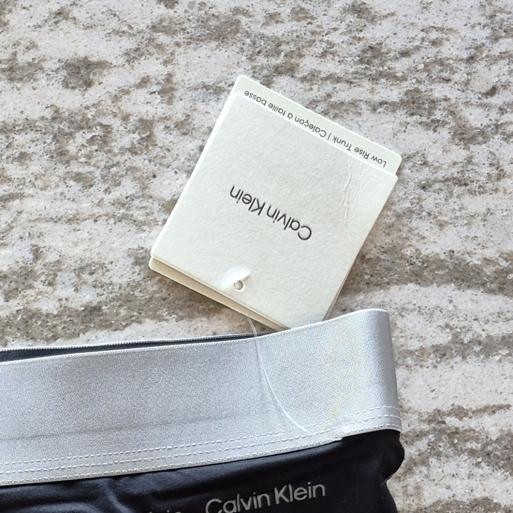 Calvin Klein Men's Brushed Microfiber Stretch Low Rise Trunk Underwear New Large - Picture 4 of 4